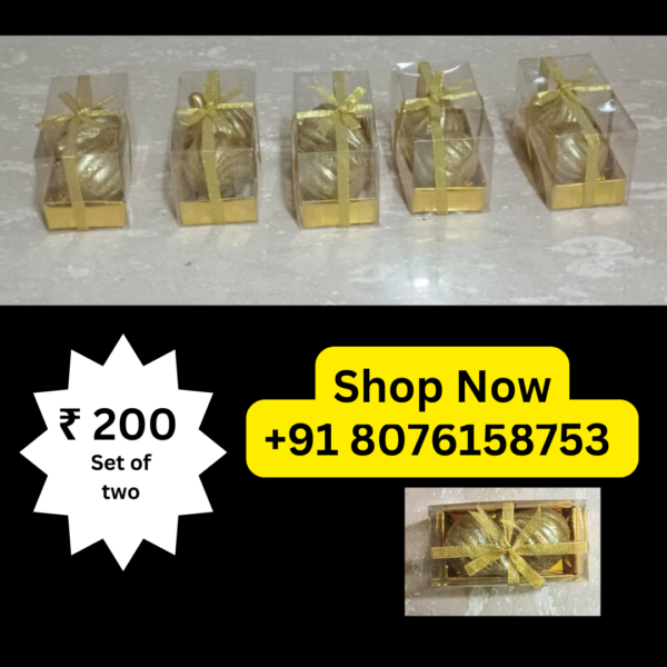 Modak Shape Candles – Elegant Home Décor packed by ShimmerMix - Image 2